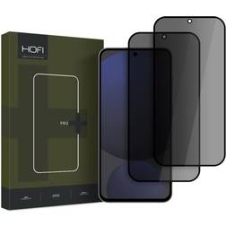 Hofi [2-Pack] Galaxy S24 FE Härdat glas Skärmskydd Privacy Anti Spy